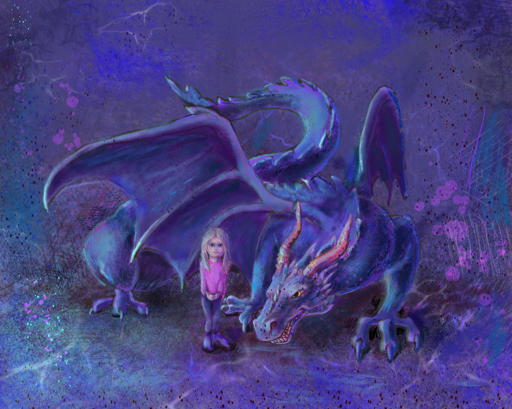 Digitalt trykk- Dragen min venn