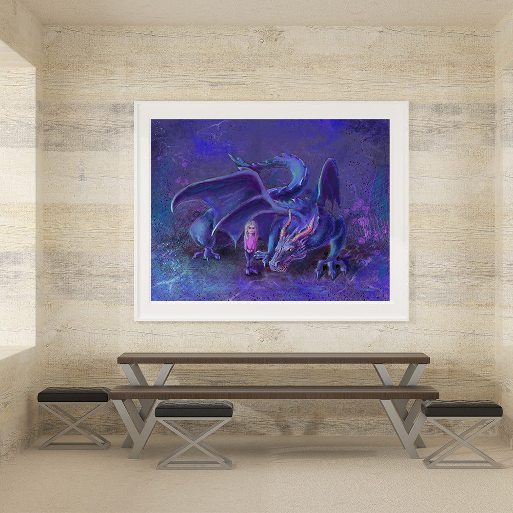 Digitalt trykk- Dragen min venn