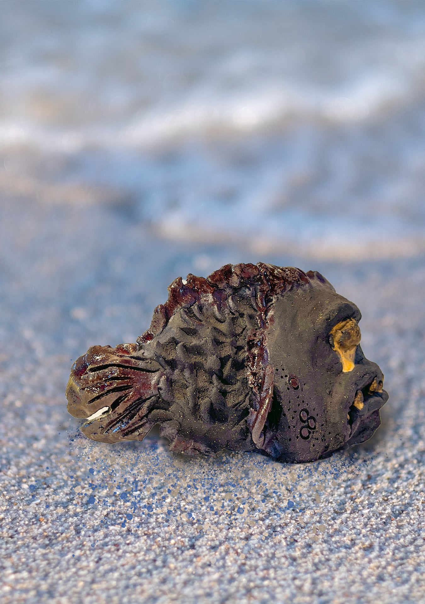Steinbit skulptur-trist SOLGT